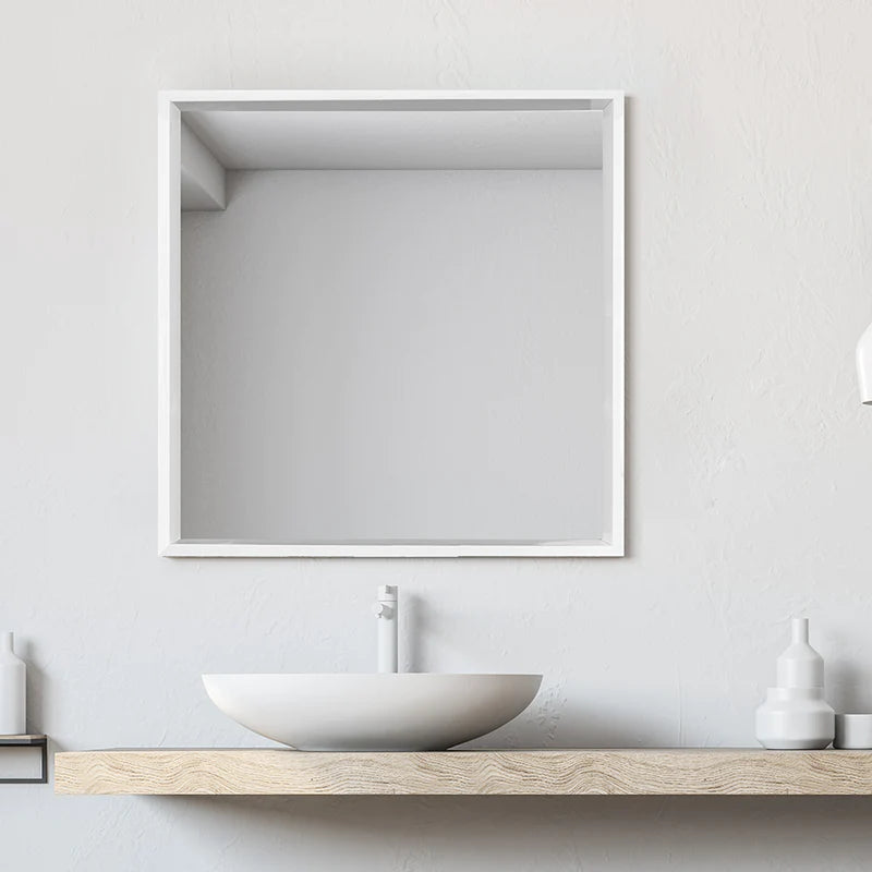 Indre Framed Mirror 60cm (White)