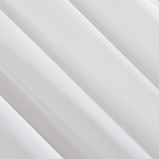 Sol White Sheer Set of 2 Curtain (54"x63")