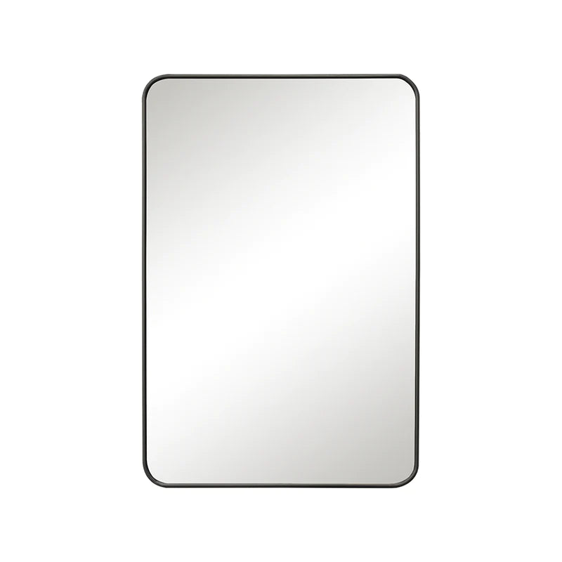 Isrid Rectangle Wall Mirror 60x90cm (Black)