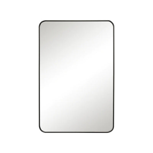 Isrid Rectangle Wall Mirror 60x90cm (Black)