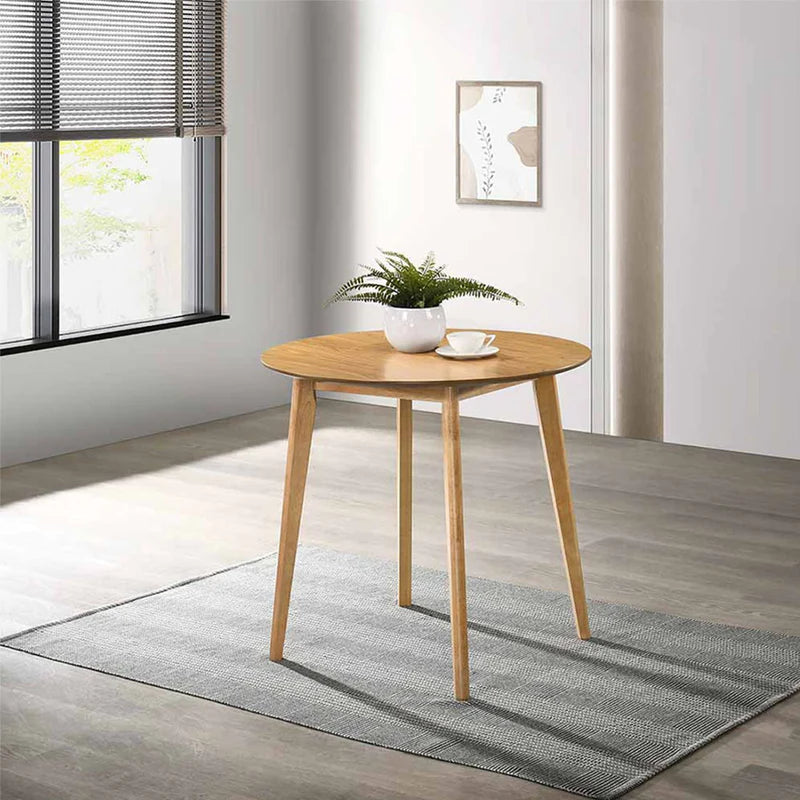 Harold Dining Table 80cm (Natural)