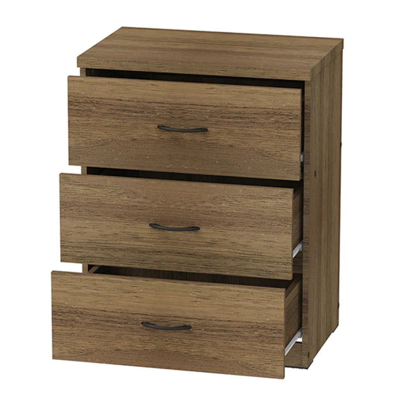 Selene Chest of 3 Drawer (Walnut)