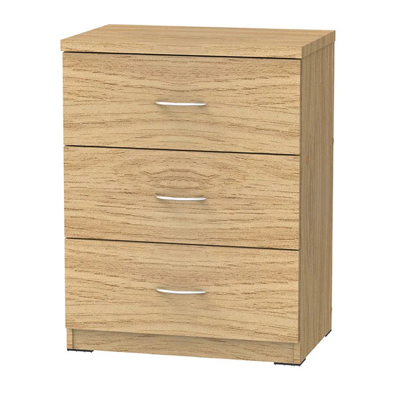 Selene Chest of 3 Drawer (Oak)