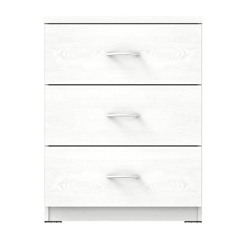 Selene Chest of 3 Drawer (White)