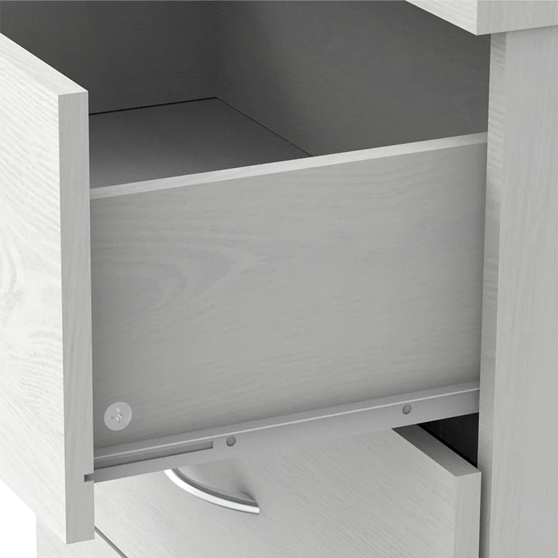 Selene Chest of 3 Drawer (White)