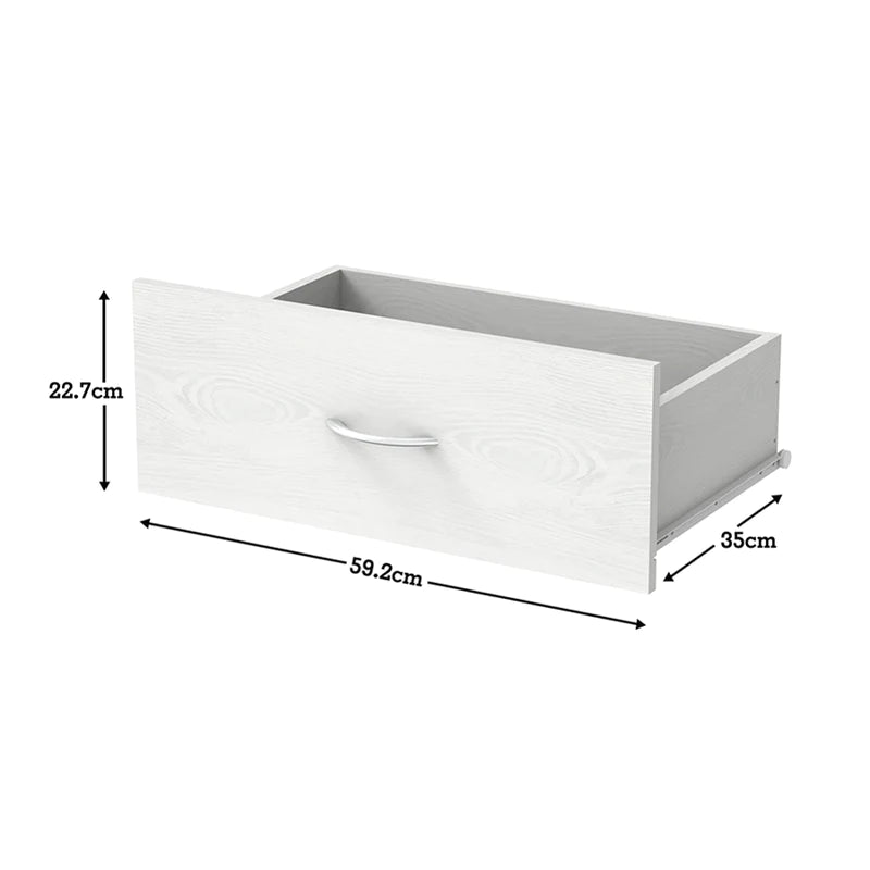 Selene Chest of 3 Drawer (White)