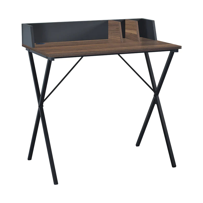 Indra Office Desk (Black Walnut)