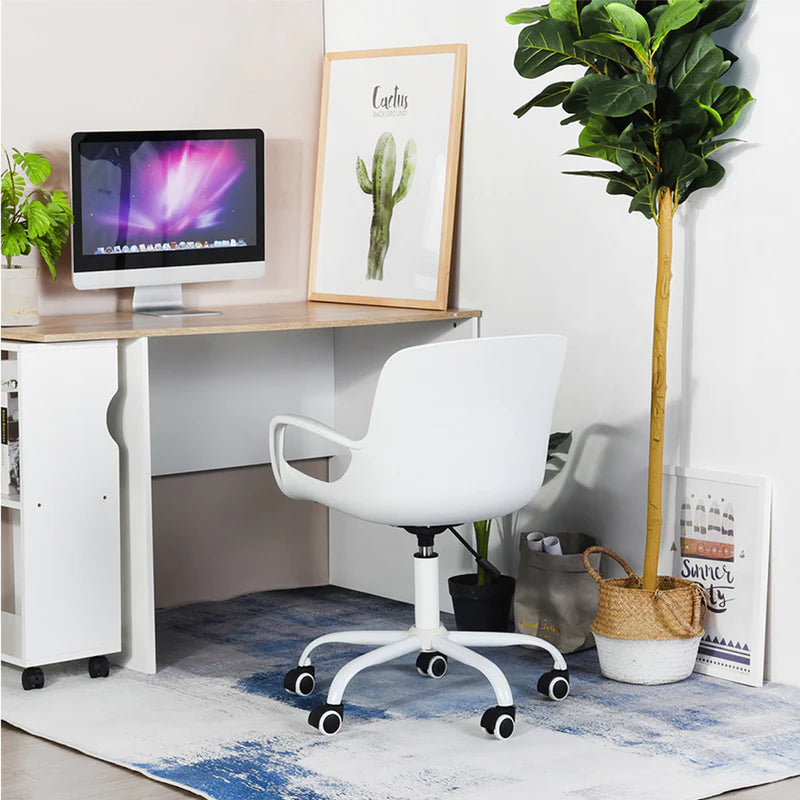 Lars Home Office Chair (White)