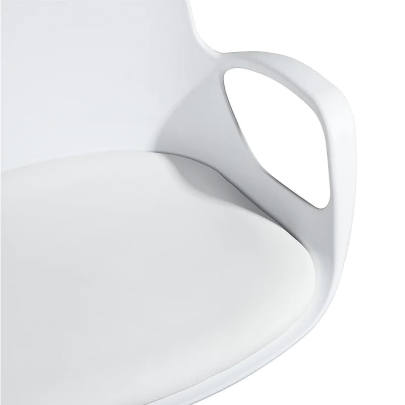 Lars Home Office Chair (White)