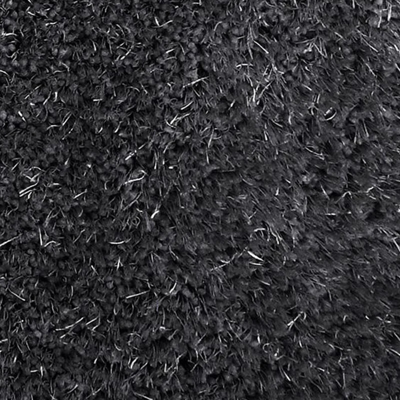 Plain Shaggy Charcoal Carpet