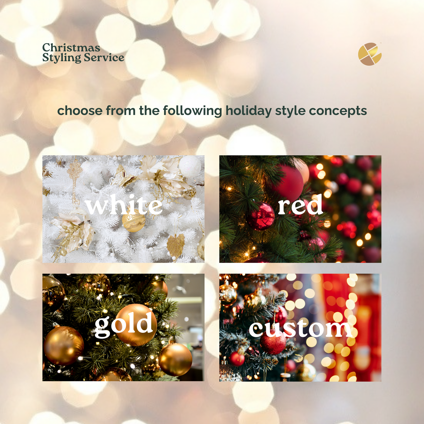 Christmas Tree Styling Package