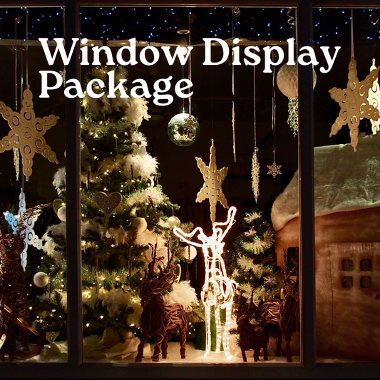 Christmas Window Display Package