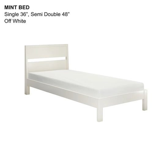 Mint Bed Off-White (Semi-Double, 48"x75")