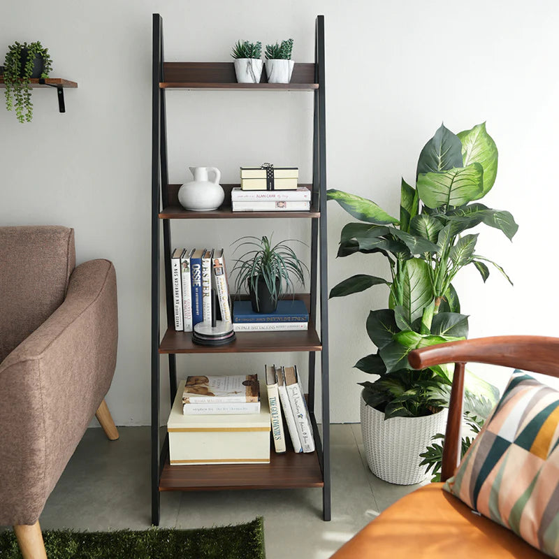 Samar Bookcase (Dark Walnut)